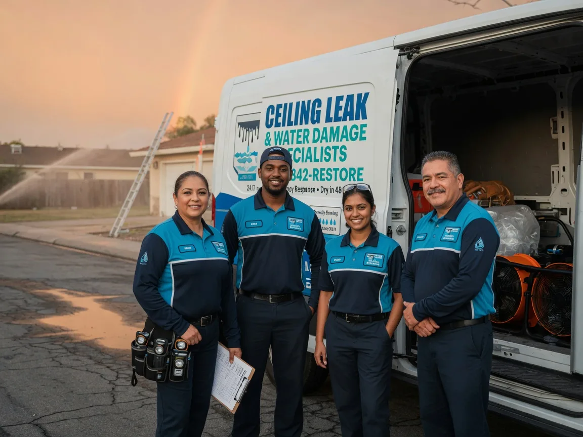 Ceiling Leak Cleanup company in Fairmount, IL